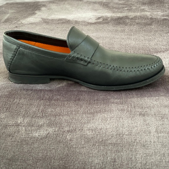 Santoni Men's Leather Loafers - Picture 4 of 7